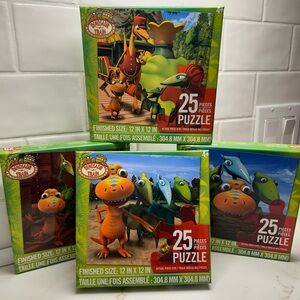 Dinosaur Train PBS 25 piece puzzle bundle